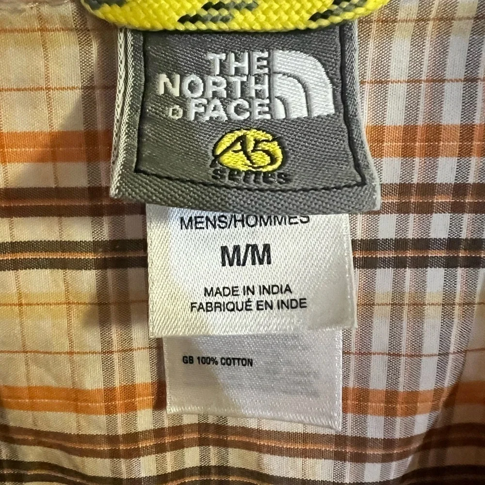The North Face Mens Button Down Short Sleeve A5 Series Size M